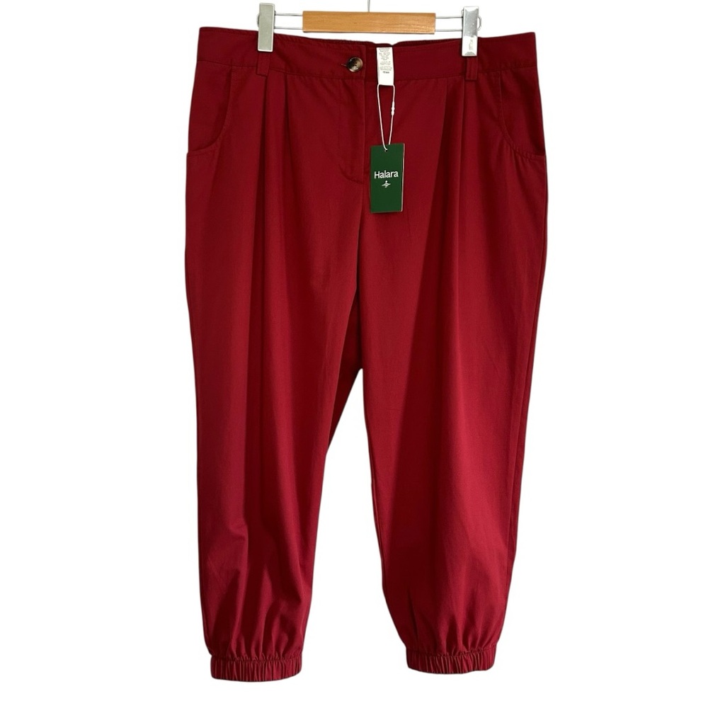 HALARA Red Track Pants